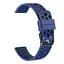 Браслет double для Samsung Galaxy Watch Active 2 44mm - синій ширина кріплення 20мм силікон Watchbands (W39-1WB12273523) - мініатюра 2