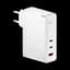 Сетевое зарядное устройство для Baseus GaN5 Pro 3 порта 1*USB + 2*Type-C 140 W (CCGP100202) белый - миниатюра 1