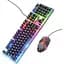 Ігрова клавіатура та миша Hoco GM18 з яскравим RGB-підсвічуванням (39134-01_360) - мініатюра 1