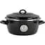 Каструля з термометром Vitrinor Dutch Oven 26 см 5 л чорна  (2111692) - мініатюра 1