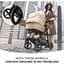 Універсальна коляска 3 в 1 Kinderkraft Newly Sand Beige бежева (00-00305184) - мініатюра 17