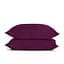 Комплект постільної білизни Cosas Plum CS6 Двоспальний марсала (Duo_77x77RfrCherryDark_40RfrRose_180) - мініатюра 6
