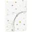 Простирадло Cosas на резинці 90х200 love cs1, білий (LoveStarGreyYellow_90x200x20) - мініатюра 1