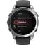 Смарт-часы Garmin Fenix E 47mm AMOLED Stainless Steel with Black Silicone Band (010-03025-02/00) [116559] - миниатюра 3