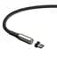 Кабель Baseus Zinc Magnetic Cable USB for Micro USB 1.5A 2m Black (CAMXC-I01) - миниатюра 5