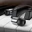 Наушники металлические Hoco M108 Spring metal universal earphones with mic черные - миниатюра 3