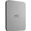 Зовнішній жорсткий диск LaCie Mobile Drive 2TB Moon Silver (STLP2000400) [132822] - мініатюра 2
