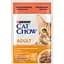Влажный корм для кошек Cat Chow Adult нежные кусочки в желе с говядиной и баклажанами 85 г - миниатюра 1
