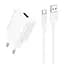 СЗУ Borofone BA110A Lemi 7.5W (1USB-A) + кабель USB to Type-C White - миниатюра 1