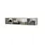 Шафа 4-дверна з антресоллю MebelStar Оскар Gloss BL-B, 4 додаткові полиці 200x52x260 см Дуб сонома/Білий (MBS-5583) - мініатюра 5
