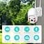 Камера відеоспостереження XPRO PTZ WiFi 1080P 2MP ICSEE [62] 30 (MER-14069_1013) - мініатюра 8