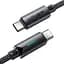 Дата кабель Acefast C19-03 Type-C to Type-C 60W (1.2m) Black - мініатюра 3