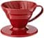 Пуровер пластиковый Hario V60 01, красный (VD-01R) - миниатюра 1