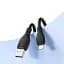 Кабель Baseus Pudding Series Fast Charging Cable USB to Lightning 2.4A 2m P10355700111-01 Black - миниатюра 3