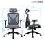 Офисное кресло Officepro AtlasOC630-B-DG-DG Black/Dark Gray (OC630-B-DG-DG) - миниатюра 7
