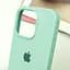 Чехол Epik Silicone Case Full Protective (AA) для Apple iPhone 15 Pro (6.1) Бирюзовый / Turquoise - миниатюра 4