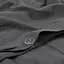 Постільна білизна Lotus Home Washed cotton - Kansas антрацит євро - мініатюра 4