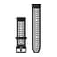 Ремінець Garmin для Forerunner 965 Whitestone/Powder Gray with Silver Hardware 22mm (010-11251-9Z) - мініатюра 2