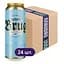 Упаковка пива Keten Brug Blanche Elegant светлое 4.8% 12 л (0.5 л х 24 шт.) ж/б - миниатюра 1