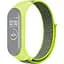 Ремешок BeCover Nylon Style для Xiaomi Mi Smart Band 7 Lime-Gray (707664) - миниатюра 1