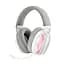 Наушники накладные XO BE46 2.4G Gaming Headset with Type-C+USB 2-in-1 Adapter Бело-розовые - миниатюра 5