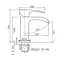 Змішувач для умивальника Gappo G1007-6 - мініатюра 4