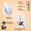Миша бездротова Logitech Lift for Mac Vertical Ergonomic White (910-006477) - мініатюра 5