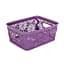 Кошик Violet House Ажур Plum, 5 л, фіолетовий (0501 №1 Ажур PLUM б/кр. 5 л) - мініатюра 1