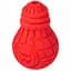Іграшка для собак GiGwi Bulb Rubber, Лампочка гумова, M, червона, 11 см (2337) - мініатюра 1