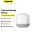 Портативная акустика Baseus AeQur V2 Wireless Speaker Moon белая - миниатюра 9