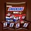 Батончики Snickers Minis Chocolate Candy Bars Bag 275 г - мініатюра 3