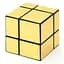 Дзеркальний Кубик 2х2 Smart Cube Mirror Golden 2x2x2 SC370 - мініатюра 1