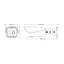 Тепловізійна IP-відеокамера TVT TD-5433E1-VT(12/PE) Thermal 384*288 f=12.3mm Optical 5Mp f=8mm (77-00316) - мініатюра 2