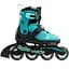 Ролики Rollerblade Microblade 2024 36,5-40 Чорний-Бірюзовий - мініатюра 2
