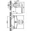Смеситель для душа Haiba HANSBERG 003 HB0176 - миниатюра 2
