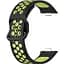 Ремінець DK CDK для Huawei Watch Fit 4 Pro Silicone Sport Band Nike (017791) (black / green) - мініатюра 1