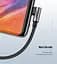 Кабель UGREEN USB-A to Angled USB-C Huawei SuperCharge Cable 2m Dark Gray (60776) - миниатюра 3