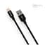 Дата кабель USB 2.0 AM to Lightning 1.0m black ColorWay (CW-CBUL004-BK) - миниатюра 4