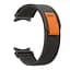 Ремінець для Samsung Galaxy Watch 4 Classic 42mm - чорно-жовтогарячий Watchbands Cloth ширина кріплення 20мм нейлоновий (WB9596186) - мініатюра 2