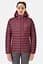 Жіночий пуховик Rab Microlight Alpine Long Jacket Womens 14 Бордовий - мініатюра 1