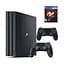 Консоль Sony PlayStation 4 PRO 1TB CUH 70-71 Black обслугована + 2 Геймпада бездротових DualShock 4 + Gran Turismo Sport + гарантія б/в - мініатюра 1