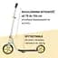 Самокат Hudora Bigwheel 215 Beige (14127) - миниатюра 3