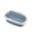 Stefanplast Sprint 20 - Туалет для котов с высокими бортами.39x58x17 см стальной-синий - миниатюра 1