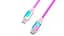 Кабель REAL-EL Premium USB Type-C - USB Type-C (M/M), 1 м, Rainbow (EL123500053) - миниатюра 3