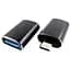 Адаптер Dengos OTG USB-microUSB Black (ADP-017) - мініатюра 1