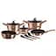 Набор посуды Berlinger Haus Metallic Line Rose Gold Edition, 11 шт (BH 6160) - миниатюра 1