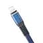USB кабель Gelius Pro Flexible GP-UC02i Lightning Blue - мініатюра 4