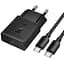 СЗУ Hoco N72 Speed ​​ultra-thin PD20W (1USB-C) + кабель Type-C to Type-C Black - миниатюра 1