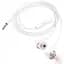 Наушники стерео с микрофоном Hoco M107 Discoverer universal earphones with mic желтые 6931474794598 - миниатюра 6