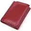 Компактний гаманець зручного формату із натуральної шкіри ST Leather 23077 бордовий - мініатюра 2
